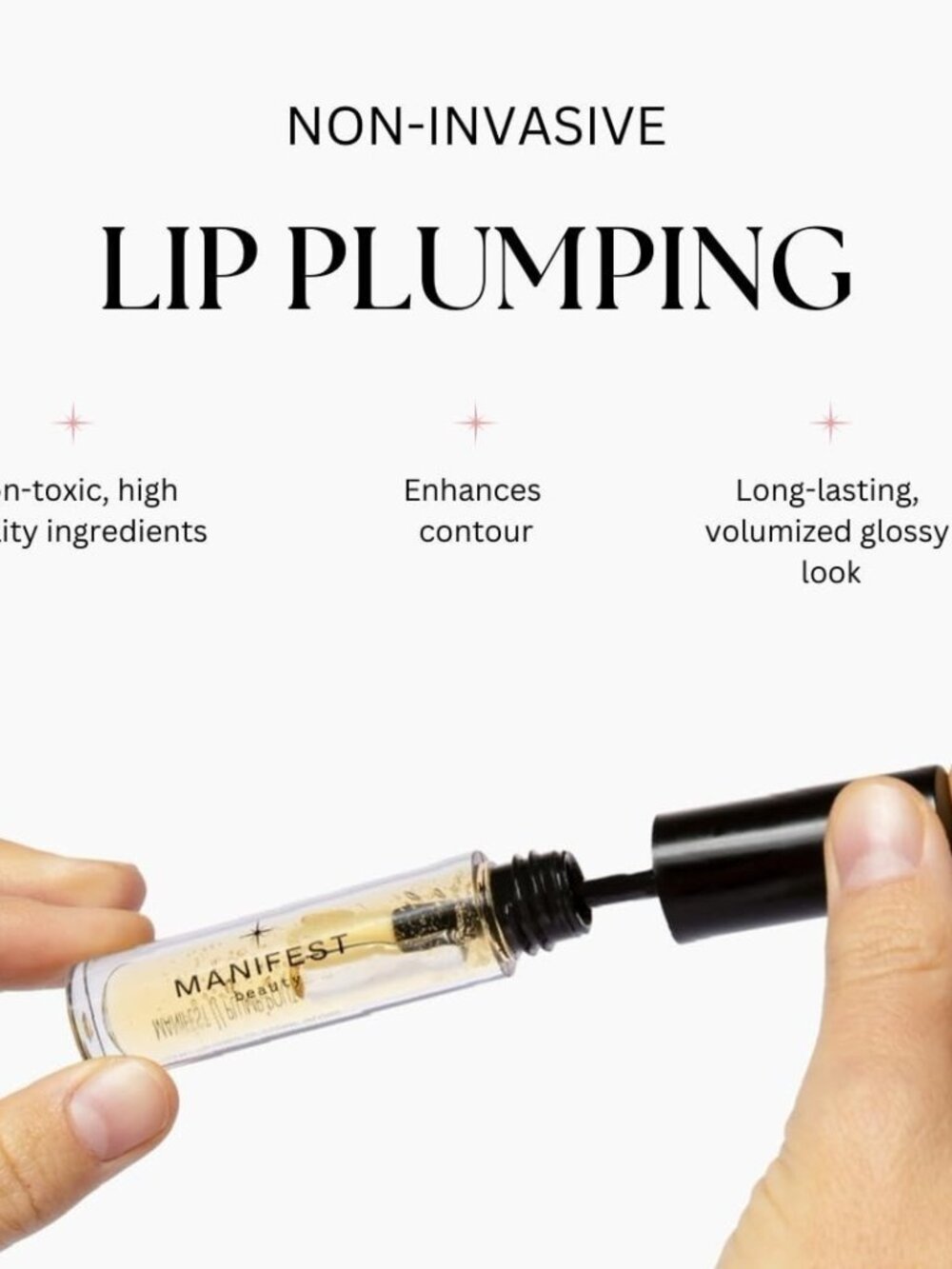Lip Plumping Oil Chocolate Chili Brown Hydrating Tint Fuller Smooth Lip Gloss - Picture 5 of 9